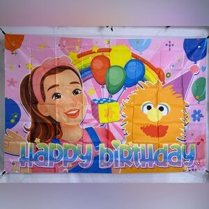 Ms. Rachael Birthday Backdrop Banner 5x3 Ft.